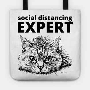 Social distancing expert Tote