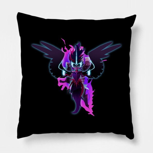 Midnight Sparkle Pillow by Ilona's Store