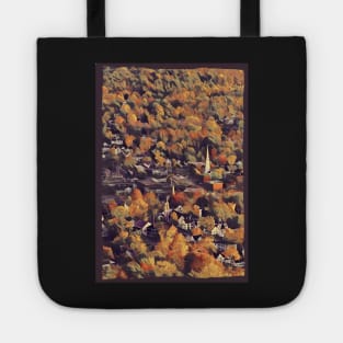 Stars Hollow from Above Tote