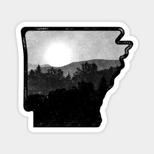 Rustic Arkansas Sunrise Magnet