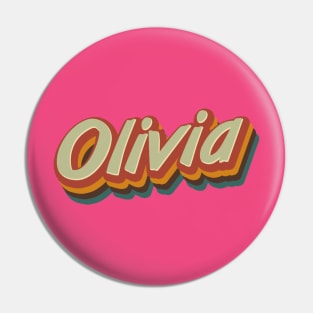 Olivia- vintage style Pin