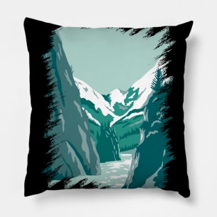 Kenai Fjords National Park Pillow