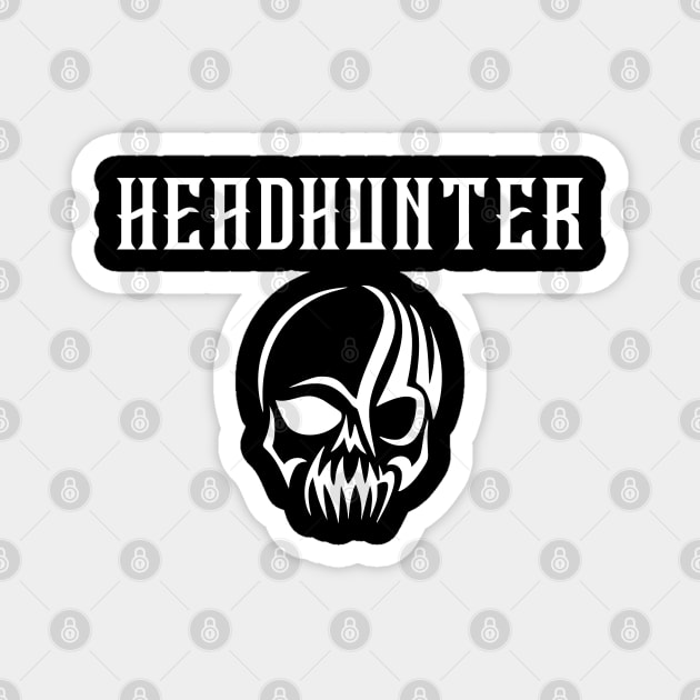 Headhunter Magnet by coloringiship