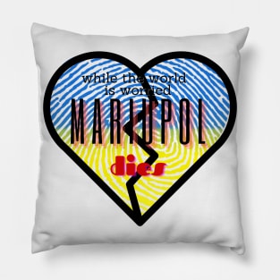 Save Mariupol Pillow