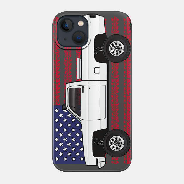 81-87 White Truck - Chevy Truck - Phone Case