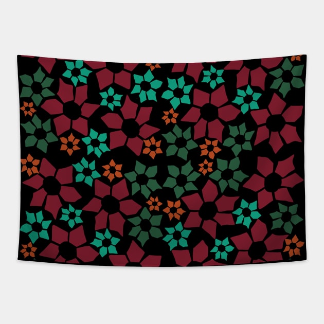 Matisse Inspired Floral Tapestry by Suneldesigns