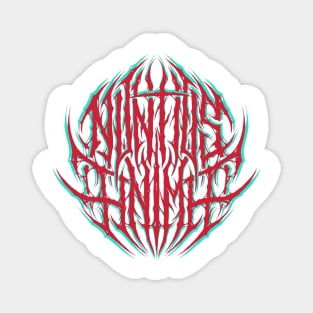 Deathmetal logo Magnet