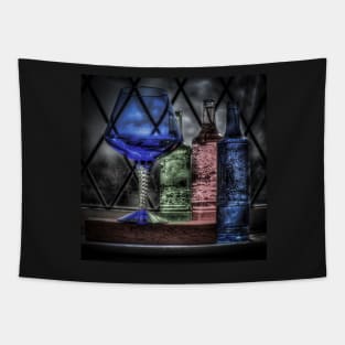 Goblet And Bottles Tapestry