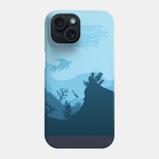 Underwater scape Phone Case