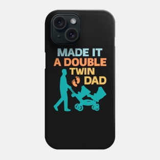 Father Of Twins New Baby Gift For Men Father day Phone Case