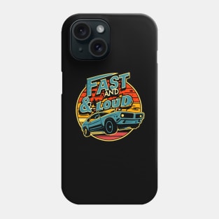 fast and loud car sticker Phone Case