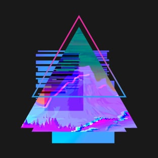 Glitch Mountains T-Shirt