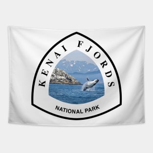 Kenai Fjords National Park trail marker Tapestry