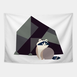 Raccoon Tapestry