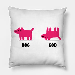 dog god funny Pillow