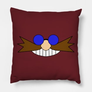 Dr. Eggman Face // Big Mustache Pillow