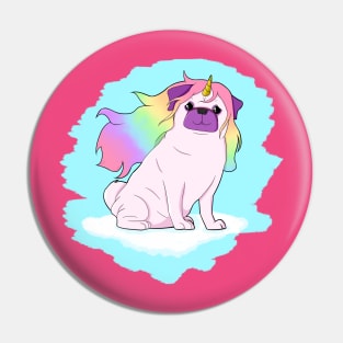 Pugicorn Pin