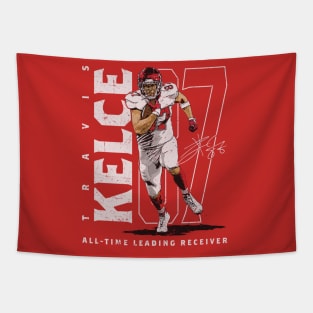 Travis Kelce Kansas City All Time Leading Receiver Tapestry