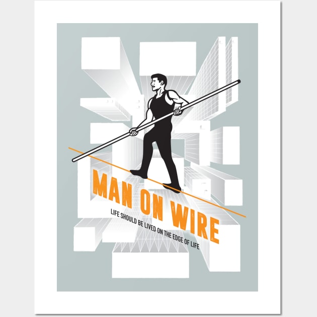 Man On Wire T-ShirtMan on Wire - Alternative Movie Poster  Poster