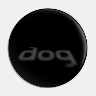 god shadow dog black Pin