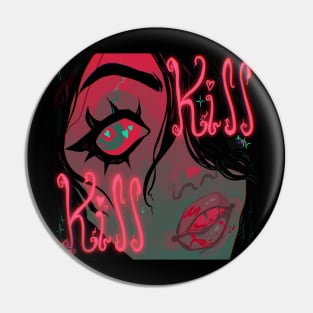 Kiss kiss Pin