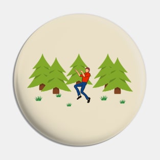 Thriller At The Christmas Tree Farm Pin