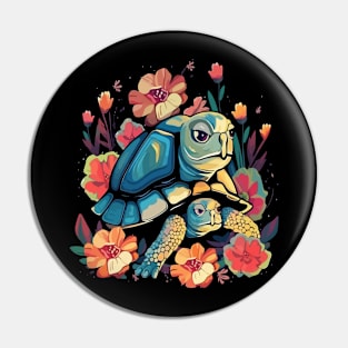 Tortoise Mothers Day Pin