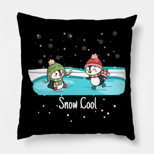 Cute Penguin Christmas Shirt Pillow