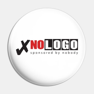 No LOGO ANTICAPITALIST Pin