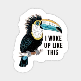 I woke up like this Magnet