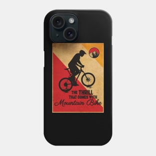 The Thrill of MTB Phone Case