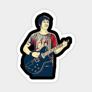 Guitar retro elliot Magnet