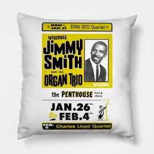 Jimmy Smith Live In Seattle, Washington Pillow