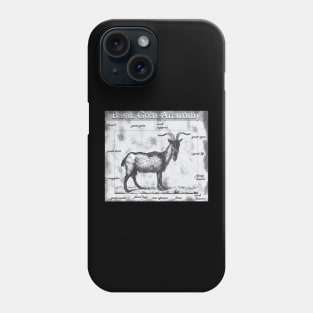 Basic Goat Anatomy Phone Case