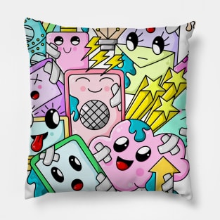 Electro Land Pillow