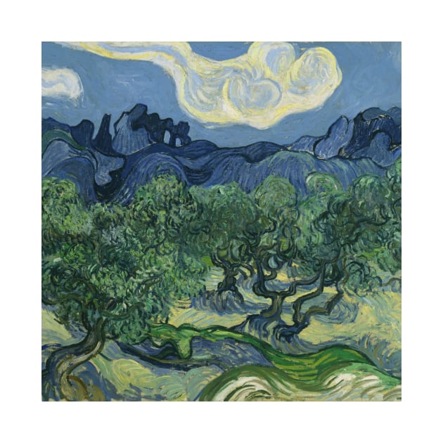 Vincent Van Gogh- Olive Trees by SybaDesign