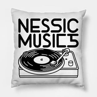 Nessie Beats: The Vinyl Revival Pillow