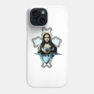 jesus christ of the winged heart Phone Case