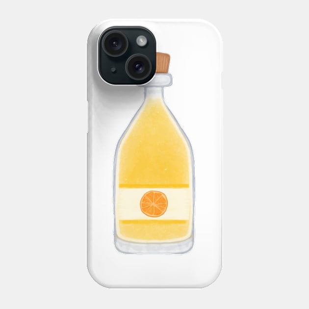 Orange Juice Phone Case by Aisiiyan