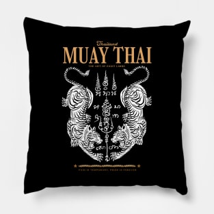 Classic Muay Thai Twin Tiger Pillow