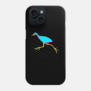 White-breasted waterhen (Amaurornis phoenicurus) Phone Case