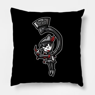 By Hook or Crook Noir Pillow