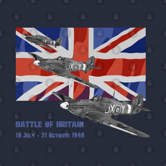 Battle of Britain-Luftschlacht um England T-shirt by Jose Luiz Filho