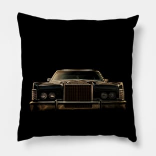 Lincoln Towncar - lowkey edit Pillow