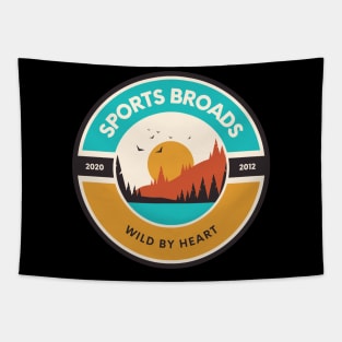 Sports Broads - Wild By Heart Tapestry