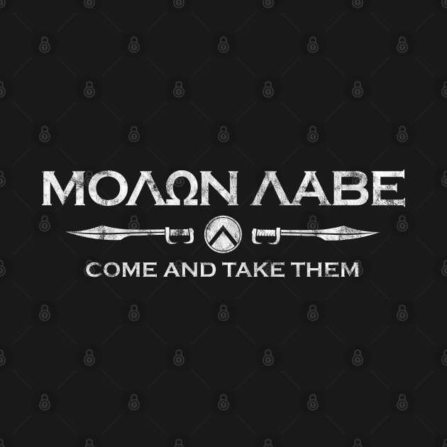 Sparta Gym and Fitness - Molon Labe by Modern Medieval Design