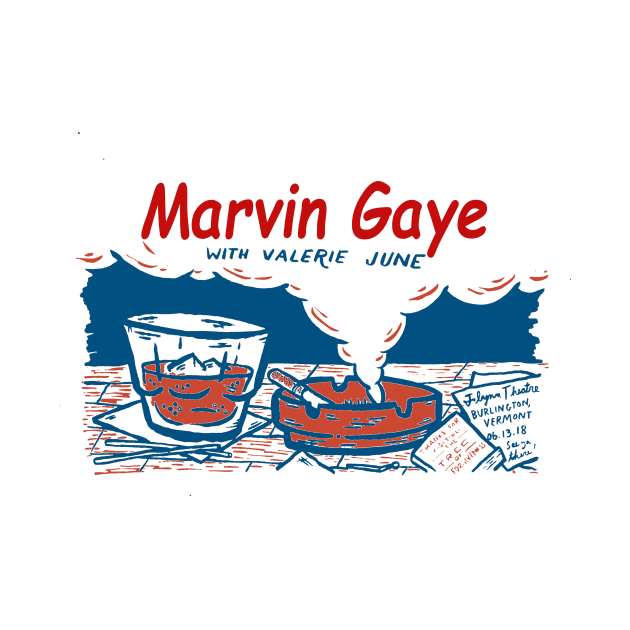 Marvin Gaye Vintage by Animal Paper Art