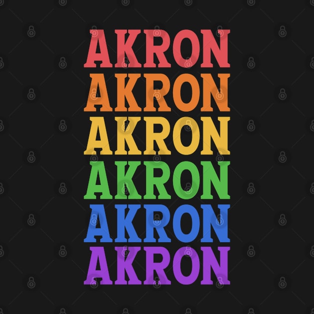 AKRON RAINBOW ART by OlkiaArt