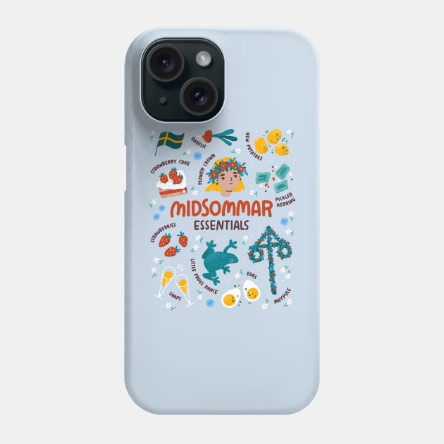 Midsommar Essentials Phone Case by SashaKolesnik