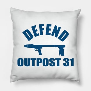 Defend Outpost 31 Pillow